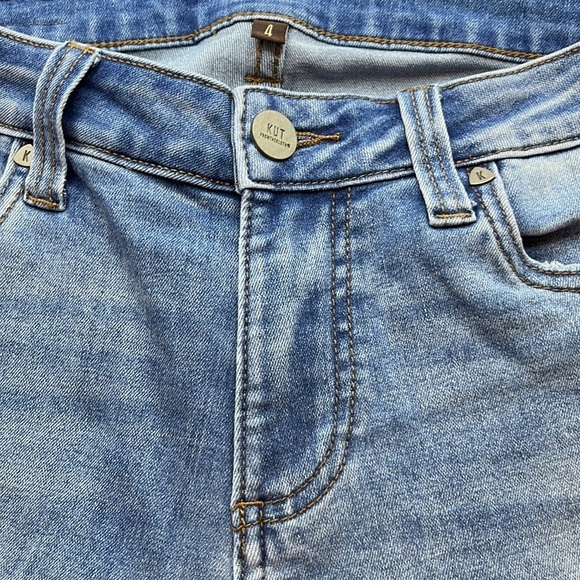 Kut From The Kloth Crop Skinny Mid Rise Size 4 - Picture 15 of 16